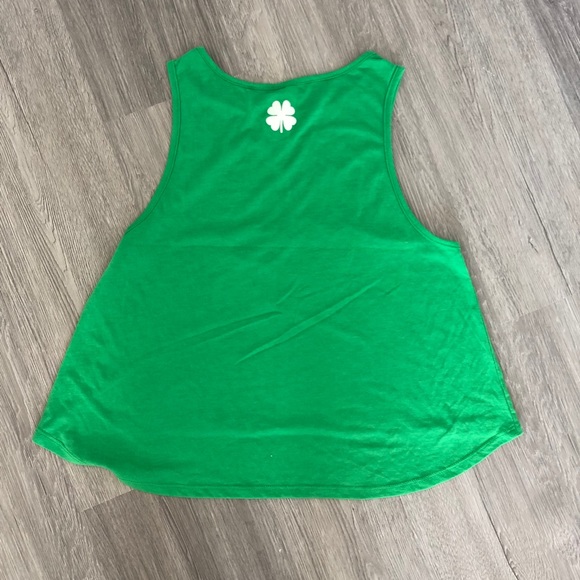 St Patrick’s Day Cropped Tank - Picture 2 of 2